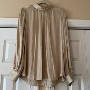 NWT- Mock turtleneck blouse